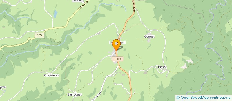 localisation de l'entreprise SCI DU TINIEYROL  SAINT-COME-D'OLT