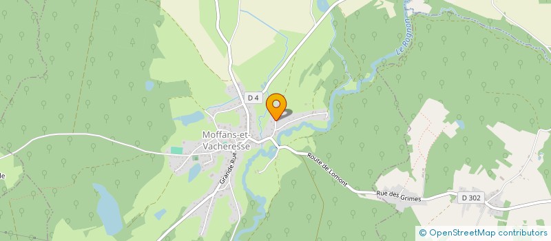 localisation de l'entreprise SCI DU TISSAGE  LA COTE