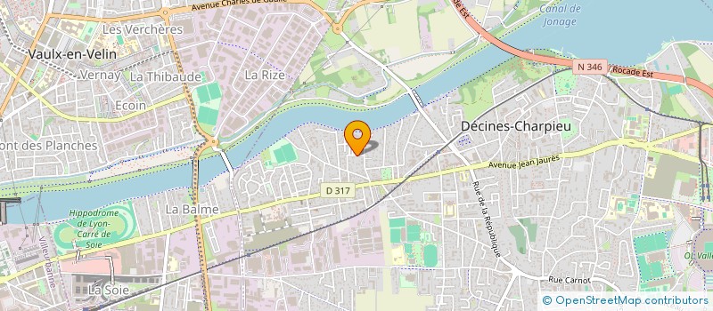 localisation de l'entreprise SCI DU TONER  JONS