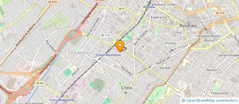 localisation de l'entreprise SCI DU TONKIN à CROIX