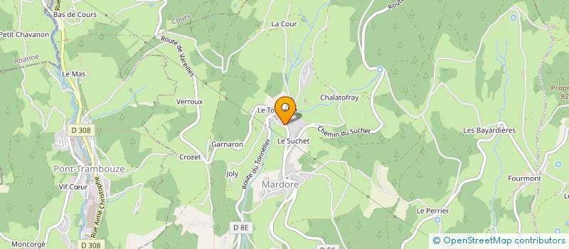 localisation de l'entreprise SCI DU TONNELIER  THIZY-LES-BOURGS