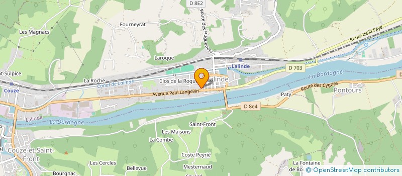 localisation de l'entreprise SCI DU TORRENT  LALINDE