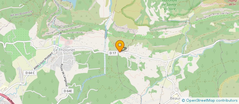 localisation de l'entreprise SCI DU TOSCAN  BEAURECUEIL