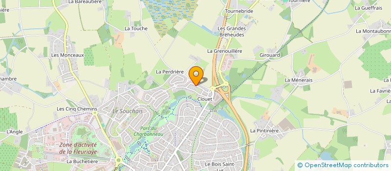 localisation de l'entreprise SCI DU TOUCAN  CARQUEFOU