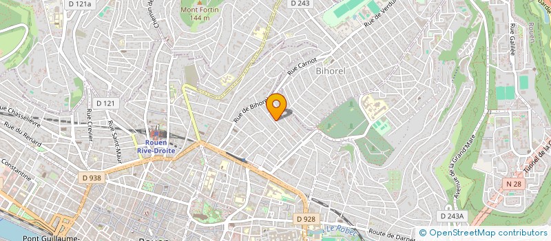 localisation de l'entreprise SCI DU TOUCAN à ROUEN