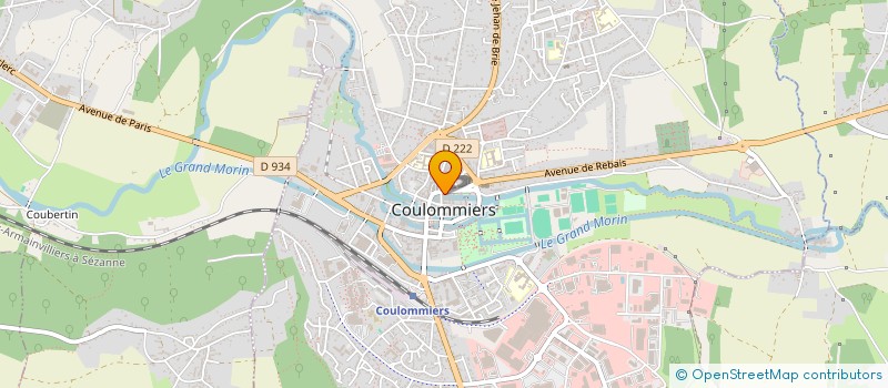 localisation de l'entreprise SCI DU TOUCH à COULOMMIERS