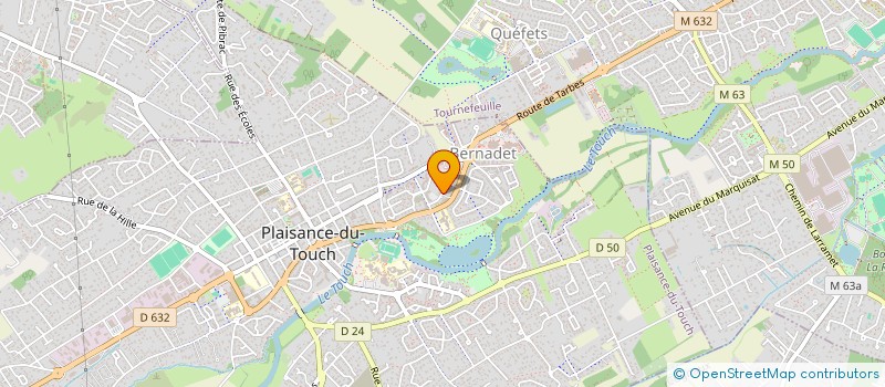 localisation de l'entreprise SCI DU TOUCH  PLAISANCE-DU-TOUCH