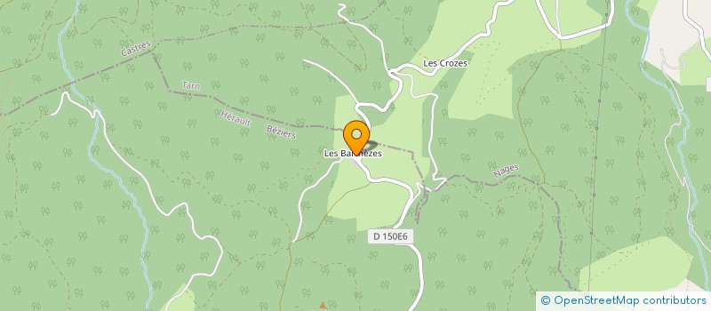 localisation de l'entreprise SCI DU TOUR DES HORTES  LA SALVETAT-SUR-AGOUT