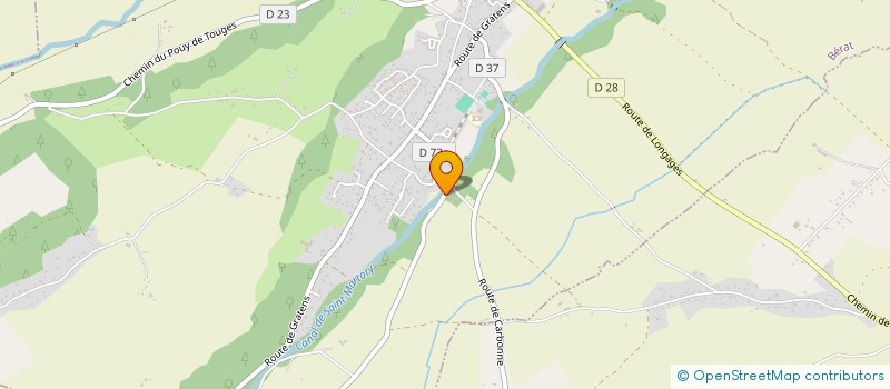 localisation de l'entreprise SCI DU TOURMALET  BERAT