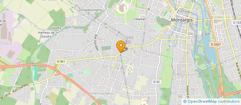 localisation de l'entreprise SCI DU TOURNEAU A LISLEDON  VILLEMANDEUR