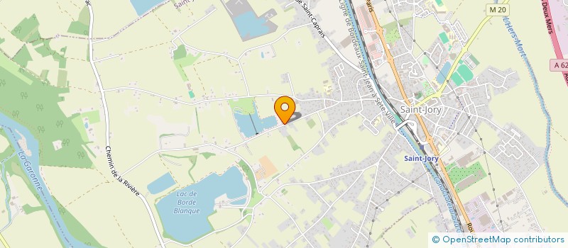 localisation de l'entreprise SCI DU TOURREN  SAINT-JORY