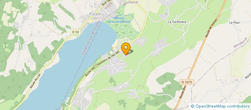 localisation de l'entreprise SCI DU TOUVIER  MONTFERRAT