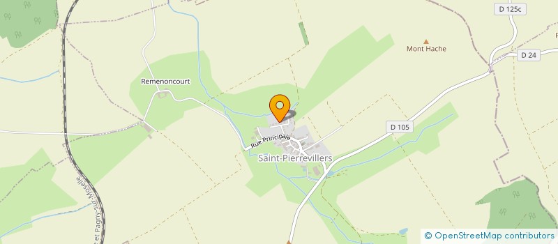 localisation de l'entreprise SCI DU TRAMPOLINE à SAINT-PIERREVILLERS