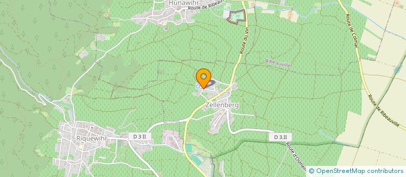 localisation de l'entreprise SCI DU TRAMWAY  ZELLENBERG