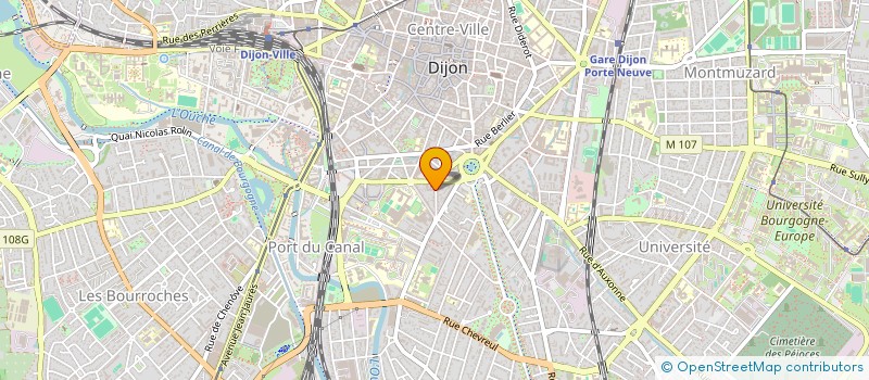 localisation de l'entreprise SCI DU TRANSVAAL à DIJON