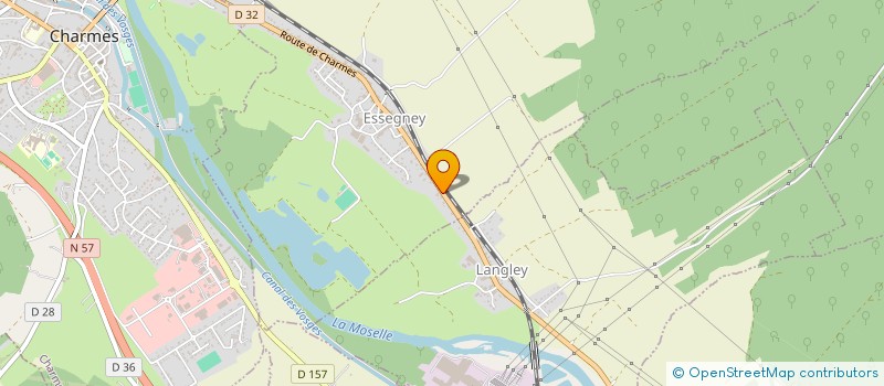 localisation de l'entreprise SCI DU TRAPIER  ESSEGNEY