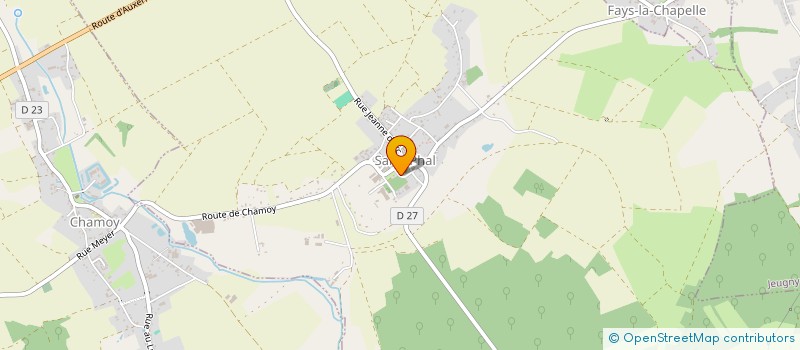 localisation de l'entreprise SCI DU TRE  ERVY-LE-CHATEL