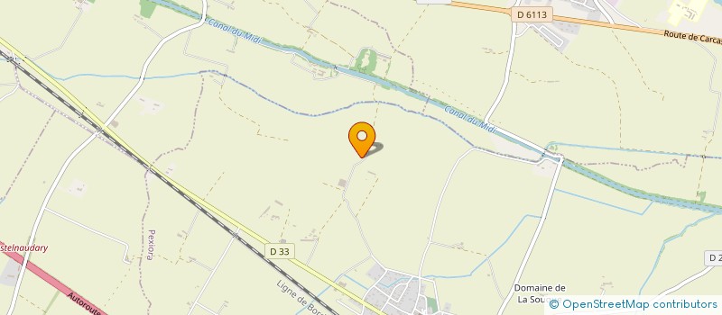 localisation de l'entreprise SCI DU TREBOUL  PEXIORA