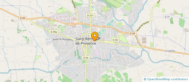 localisation de l'entreprise SCI DU TREFLE à SAINT-REMY-DE-PROVENCE