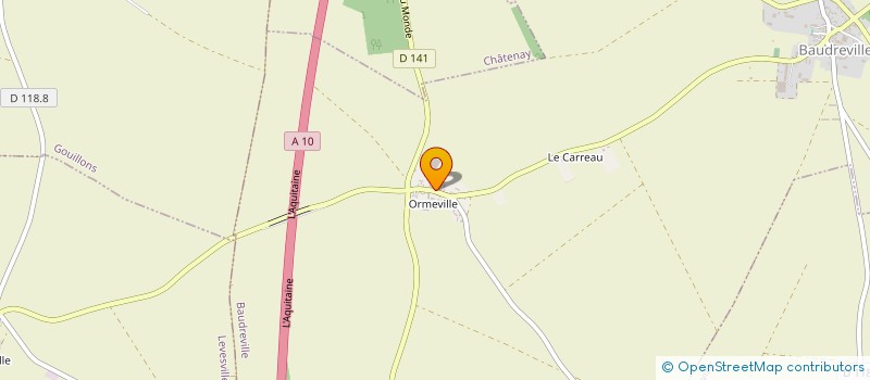 localisation de l'entreprise SCI DU TREFLE à BAUDREVILLE