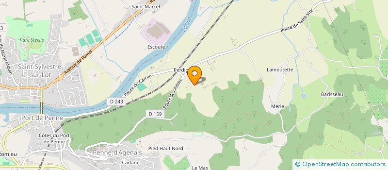 localisation de l'entreprise SCI DU TREFLE A QUATRE FEUILLES  TREMONS