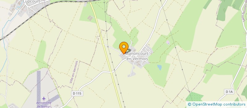 localisation de l'entreprise SCI DU TREGOR  MANONCOURT-EN-VERMOIS