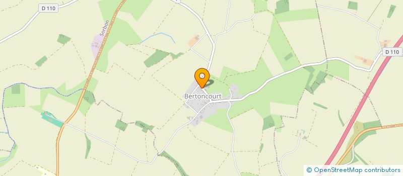 localisation de l'entreprise SCI DU TREMBLOIS  BERTONCOURT