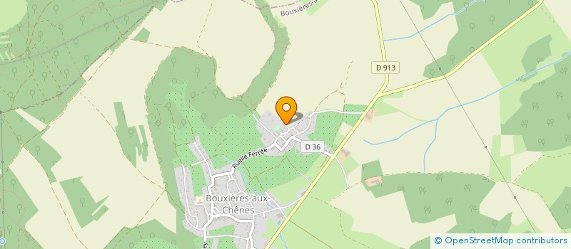 localisation de l'entreprise SCI  DU TREMBLOIS  BOUXIERES-AUX-CHENES