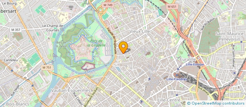 localisation de l'entreprise SCI DU TRENTE à LILLE