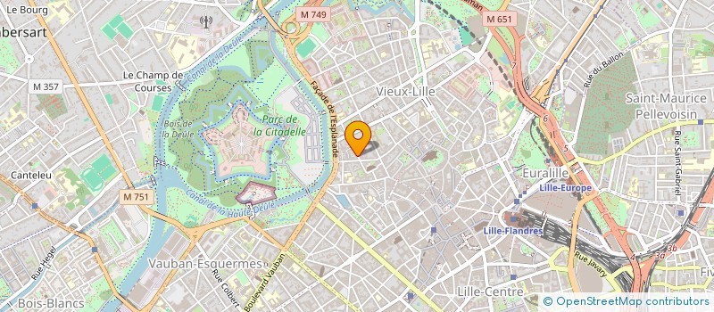 localisation de l'entreprise SCI DU TRENTE CINQ à LILLE