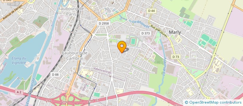 localisation de l'entreprise SCI DU TRENTE ET UN  VALENCIENNES