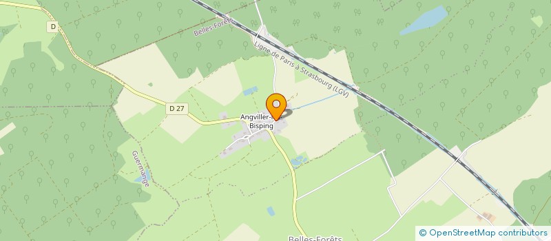 localisation de l'entreprise SCI DU TRENTE-SEPT  BELLES-FORETS