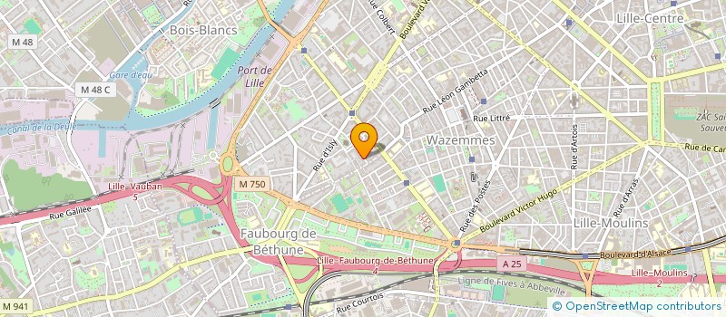 localisation de l'entreprise SCI DU TRES GLORIEUX SAINT JOSEPH-19 MARS à LILLE