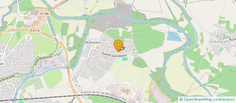 localisation de l'entreprise SCI DU TRESAU à CARCASSONNE