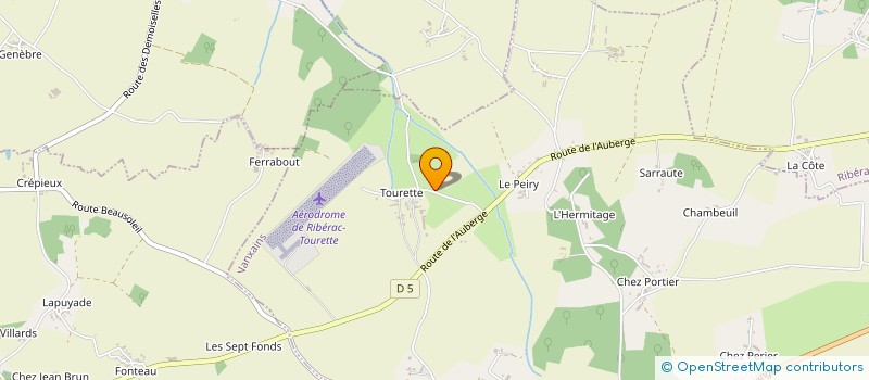 localisation de l'entreprise SCI DU TREVIER  VANXAINS