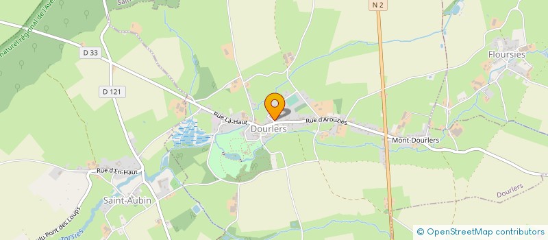 localisation de l'entreprise SCI DU TRISSON à DOURLERS