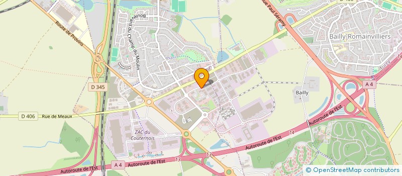 localisation de l'entreprise SCI DU TROIS  SERRIS