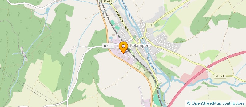 localisation de l'entreprise SCI DU TROT à ROLAMPONT