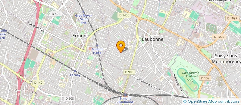 localisation de l'entreprise SCI DU TRUC à EAUBONNE