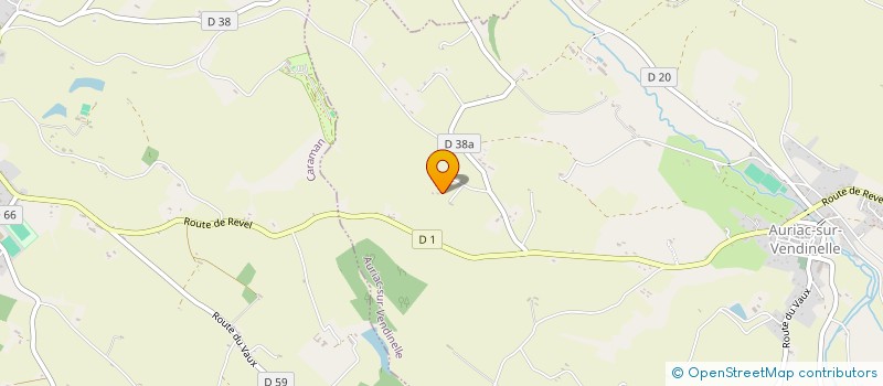 localisation de l'entreprise SCI DU TUILLIE  CAMBIAC