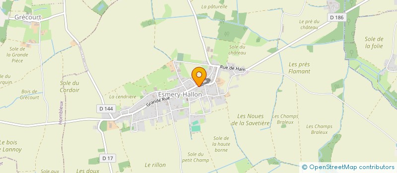 localisation de l'entreprise SCI DU TULIPIER  SANCOURT