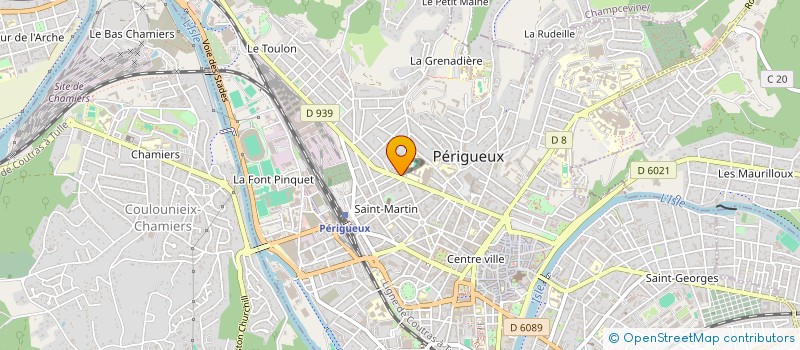 localisation de l'entreprise SCI DU TULIPIER à PERIGUEUX
