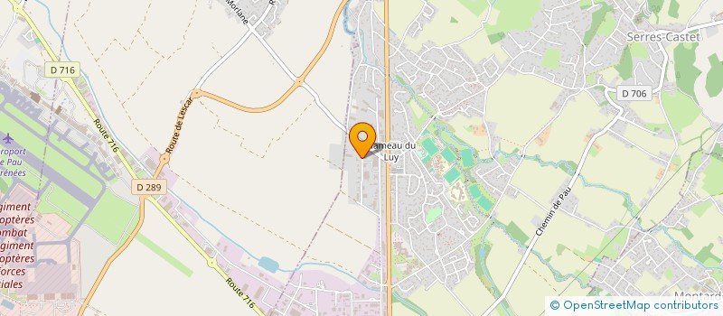 localisation de l'entreprise SCI DU TUMULUS à SERRES-CASTET