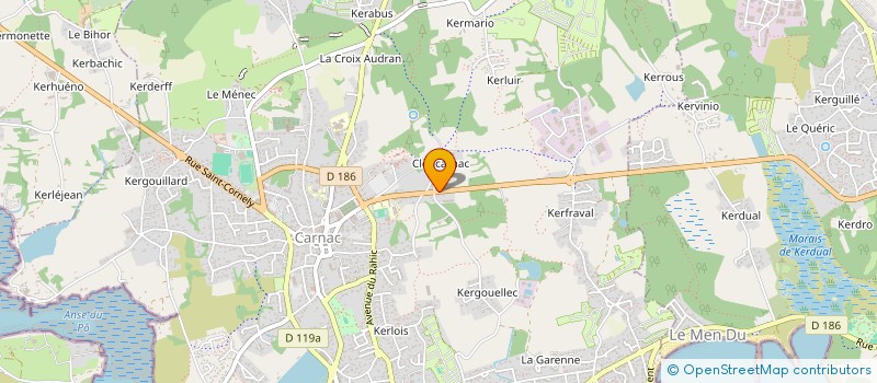 localisation de l'entreprise SCI DU TUMULUS SAINT MICHEL  CARNAC