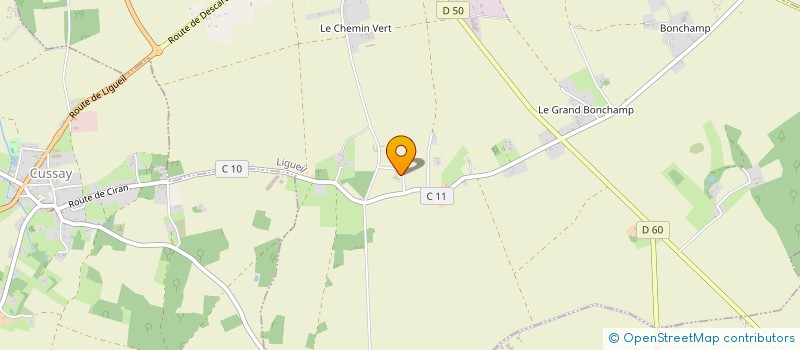 localisation de l'entreprise SCI DU TUNNEL  LIGUEIL