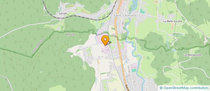 localisation de l'entreprise SCI DU VAGODEL  ANOULD