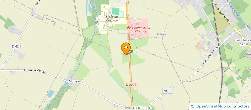 localisation de l'entreprise SCI DU VAISSEAU  MORMANT-SUR-VERNISSON