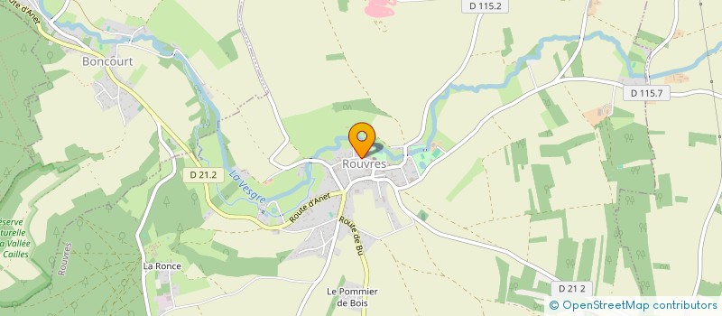 localisation de l'entreprise SCI DU VAISSELIER à ROUVRES