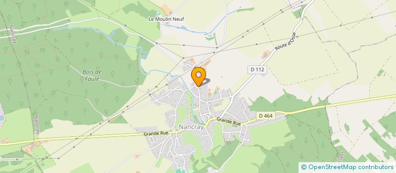 localisation de l'entreprise SCI DU VAIZOT  NANCRAY