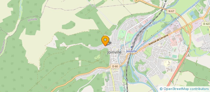 localisation de l'entreprise SCI DU VAL à JOINVILLE